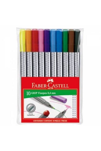 faber castell grip finepen 0 4 mm 10