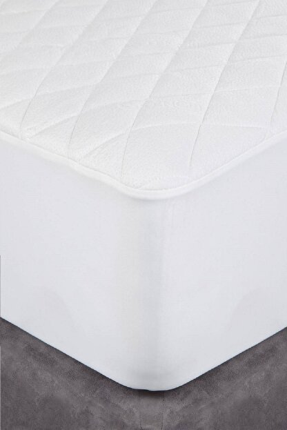 Alla Turca Kapitoneli Sivi Gecirmez Alez 160x200 Komple Lastikli Trendyol