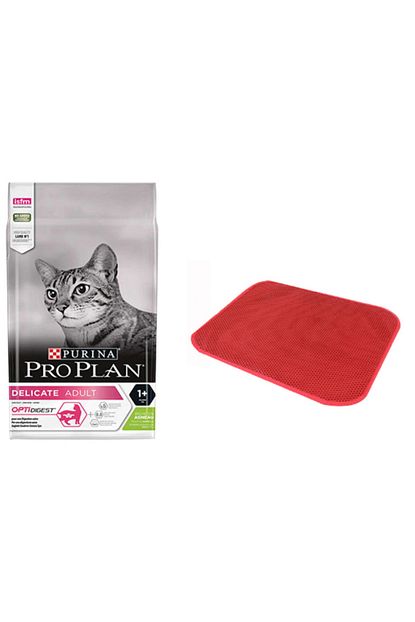 Proplan Delicate Kuzulu Kedi Mamasi 3 Kg Elekli Kedi Tuvalet Paspasi Original Trendyol