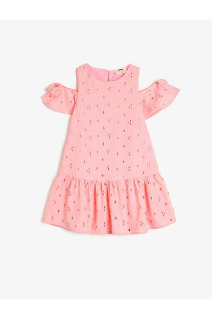 Koton Kiz Cocuk Pembe Elbise Trendyol