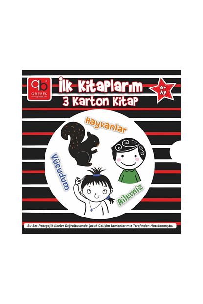 Q Bebek Yayinlari Ilk Kitaplarim Karton Kitap Set Hayvanlar Vucudum Ailemiz Q Bebek Trendyol