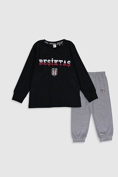 Lc Waikiki Erkek Cocuk Yeni Siyah Cvl Pijama Takimi Trendyol