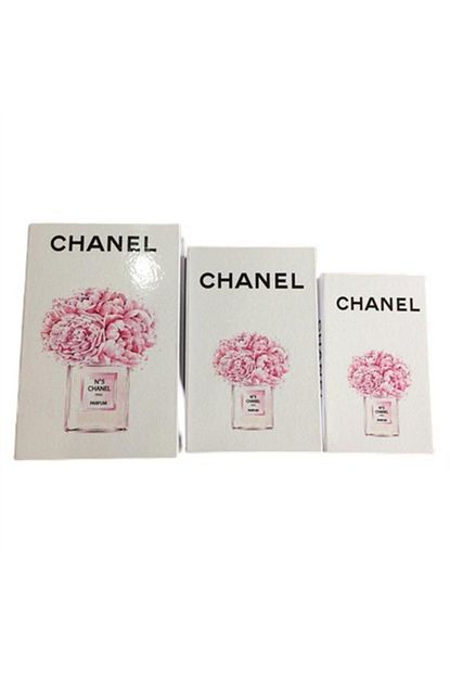 Oem Dekoratif Kitap Kutusu 3 Lu Set Parfum 884013 Trendyol
