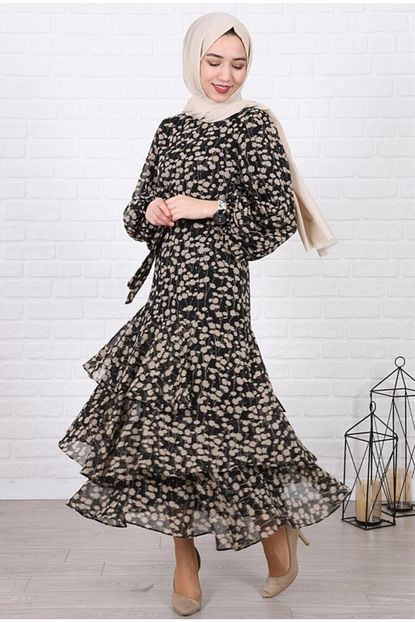 modastilbutik papatya desen sifon