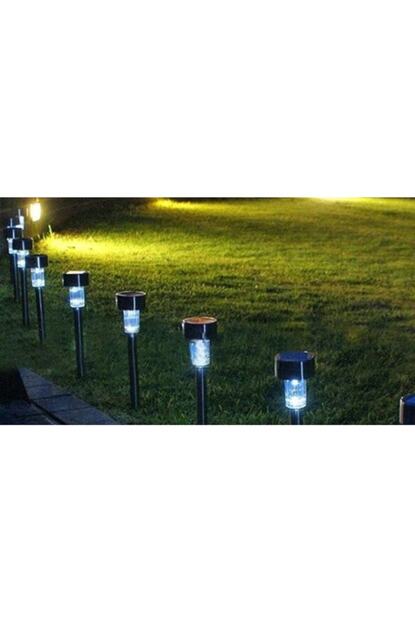 Solar Light 6 Adet Solar Gunes Enerjisi Led Bahce Aydinlatma Yuruyus Yolu Ayd Trendyol