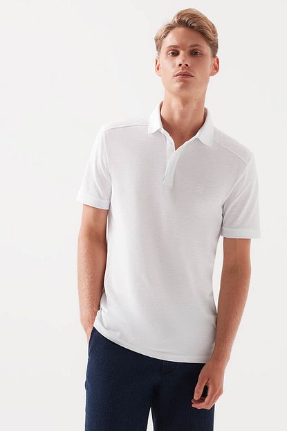 Mavi Erkek Beyaz Polo T Shirt 065888 620 Trendyol