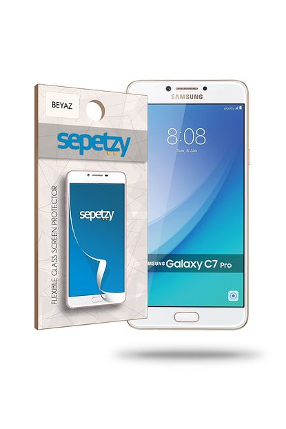 https www trendyol com sepetzy samsung galaxy c7 pro tam kaplayan esnek fiber nano ekran koruyucu beyaz p 45507374