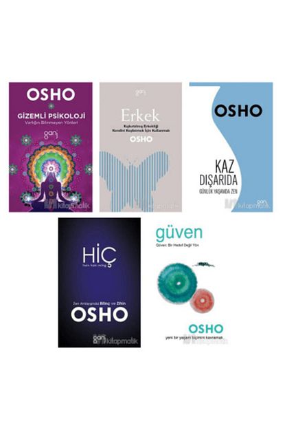 Ganj Kitap Osho Kisisel Gelisim Seti Trendyol