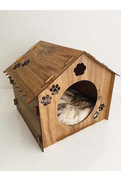 Gcm Kedi Evi Kedi Kulubesi Barinak Yuva Dis Mekana Uygun Trendyol