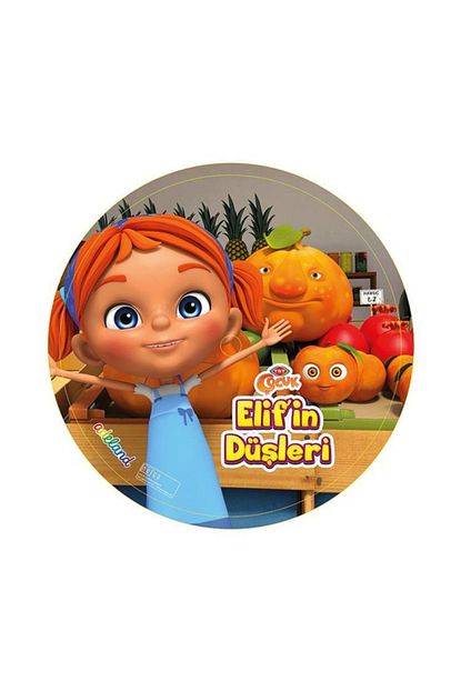 trt cocuk elif in dusleri 23 cm plastik top
