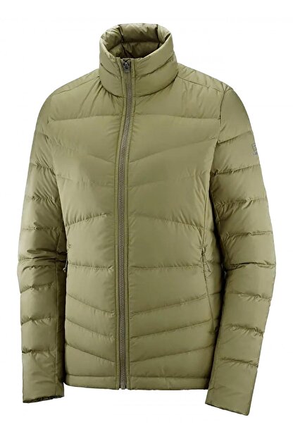 Salomon Lc1389700 Transition Down Jacket W Yesil Kadin Mont Fiyati Yorumlari Trendyol
