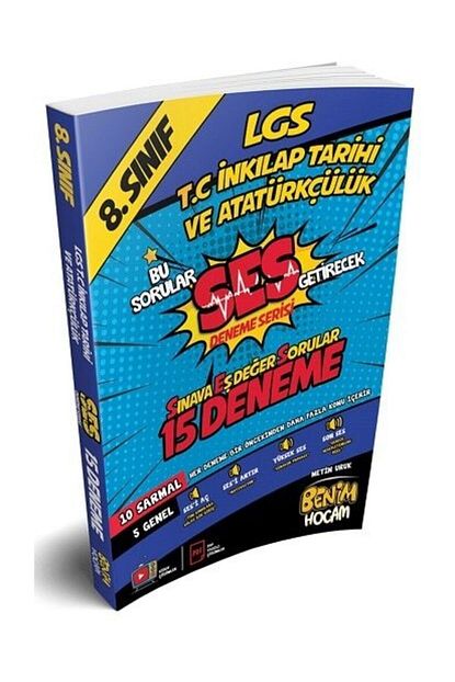 benim hocam lgs 8 sinif ses getirecek inkilap tarihi 10 deneme
