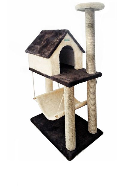 hamak ve catili kedi evi