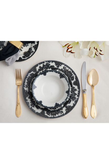 english home rustic elegance porselen 24 parca yemek takimi 15cm 21cm 19 cm 25 cm siyah fiyati yorumlari trendyol