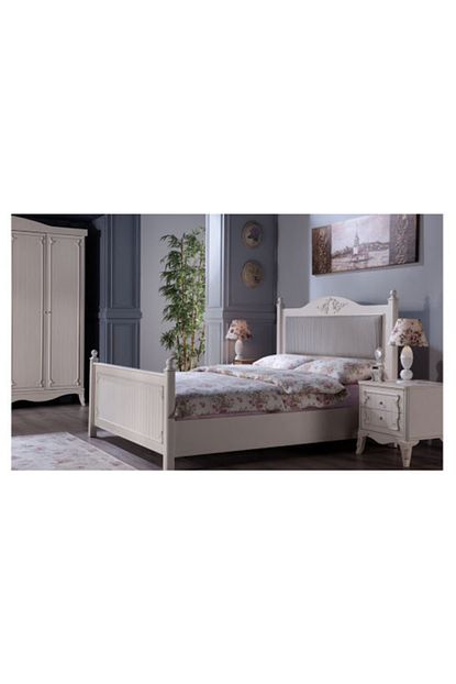istikbal romance karyola 160 x 200 beyaz krem kombin baslikli fiyati yorumlari trendyol