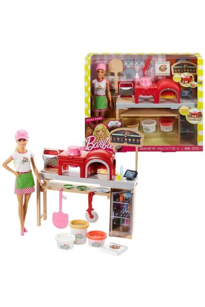 barbie pizza yapiyor oyun seti fhr09 fiyati yorumlari trendyol