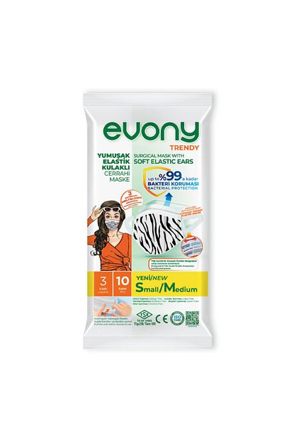 evony elastik kulakli trendy desenli maske 10lu 50 adet 5 paket fiyati yorumlari trendyol