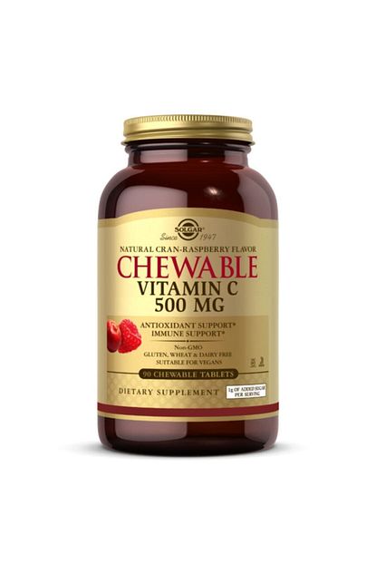 solgar chewable vitamin c 500 mg 90