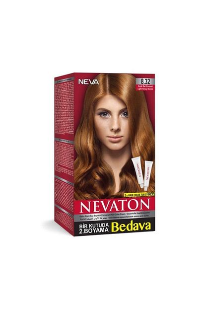 nevaton 8 32 acik bal kumral sac boyasi seti 8698636611770 fiyati yorumlari trendyol