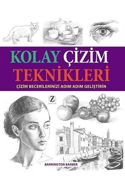 zodyak kitap kolay cizim teknikleri