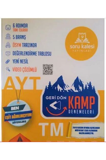 soru kalesi yayinlari ayt esit agirlik