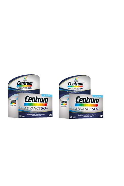 centrum advance multivitamin 50 2x30