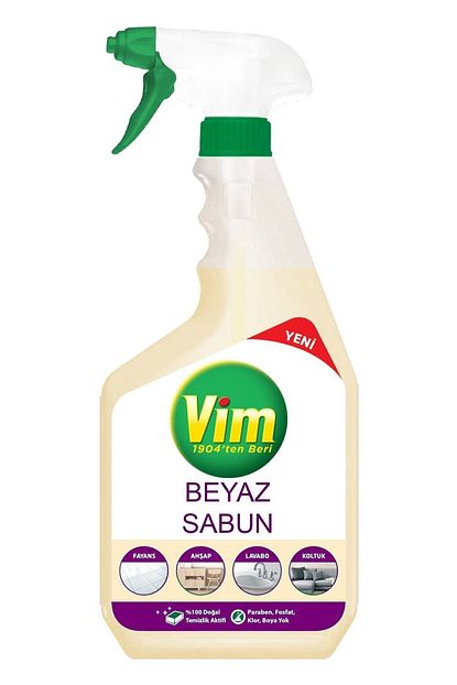 vim beyaz sabun yuzey temizleyici 750 ml fiyati yorumlari trendyol