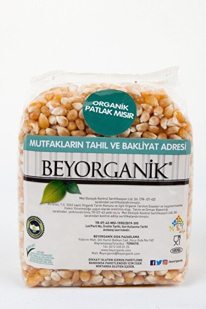 Beyorganik Organik Patlak Misir 500 Gr Fiyati Yorumlari Trendyol