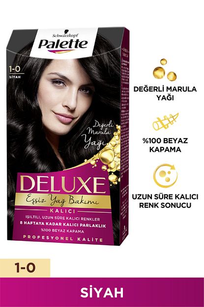 palette deluxe 1 0 siyah sac boyasi fiyati yorumlari trendyol