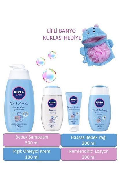 Nivea Bebek Sampuani Losyon Yag Pisik Kremi Banyo Lifi Fiyati Yorumlari Trendyol