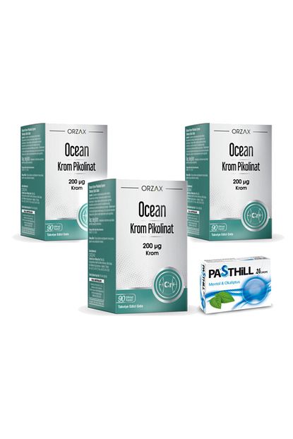 ocean krom pikolinat kapsul x 3 adet