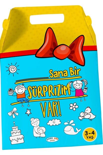 sana bir surprizim var surpriz eglence ve etkinlik seti 3 4 yas