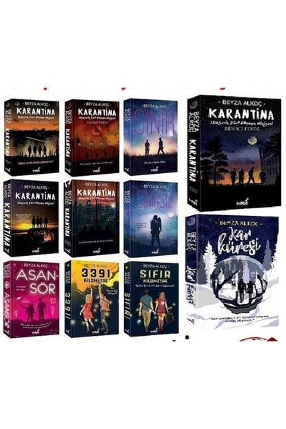 indigo kitap beiyza alkoc butun kitaplari set 11 kitap muhtesem set karantina fiyati yorumlari trendyol