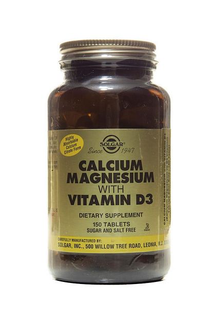 solgar calcium magnesium with vitamin