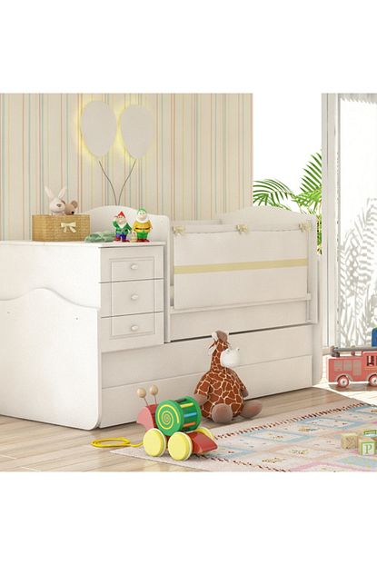 meltem smart carino bebek odasi buyuyen besik 80x180 ib27919 fiyati yorumlari trendyol