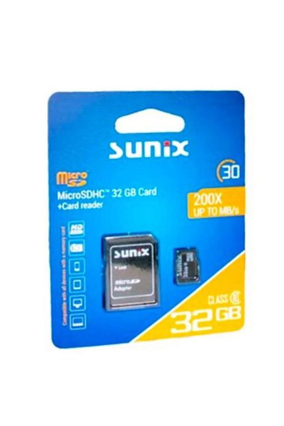 sunix micro sd hc hafiza karti 32 gb