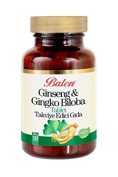 balen kirmizi ginseng ginkgo biloba