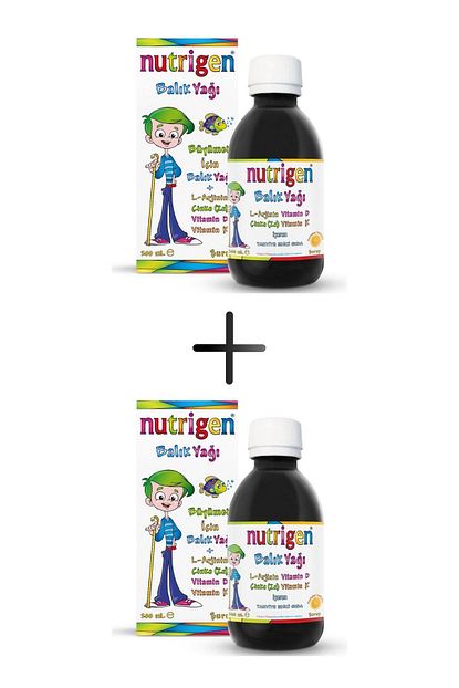 nutrigen balik yagi surup 200 ml 2 2 li firsat paketi fiyati yorumlari trendyol