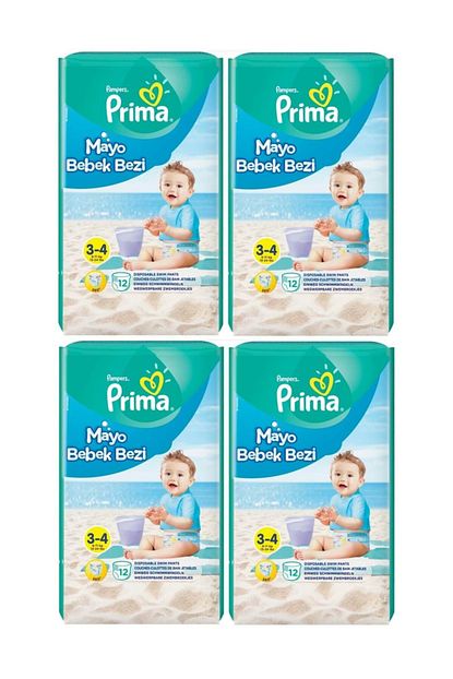 prima bebek bezi mayo bez 3 beden midi 48 adet fiyati yorumlari trendyol