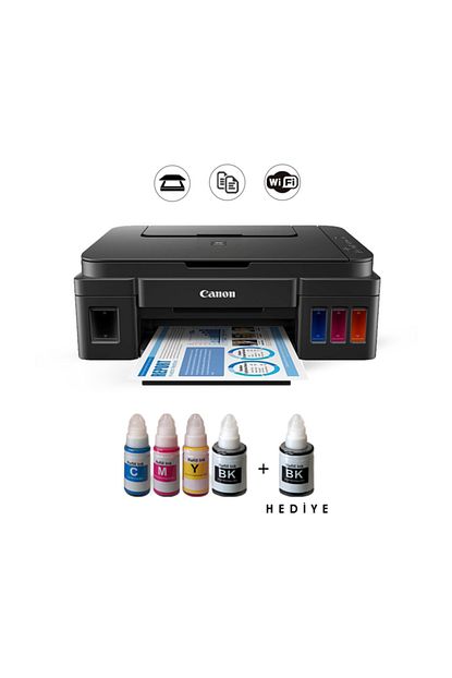 canon photoink murekkepli pixma g3400