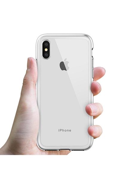 my murdum iphone x seffaf kilif