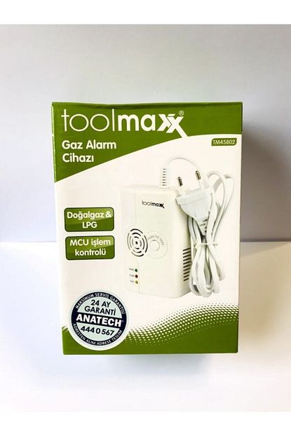 toolmax x dogalgaz alarm dedektoru lpg gaz uyandirici alarm cihazi fiyati yorumlari trendyol