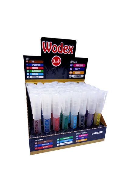 wodex kalem parfum 1 paket 48 adet 8ml