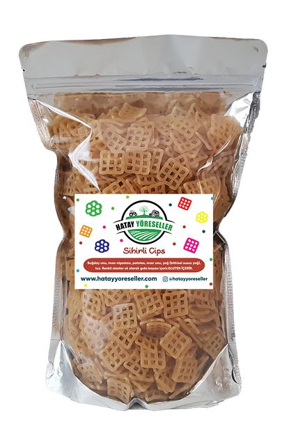 sihirli cips kare 500 gr