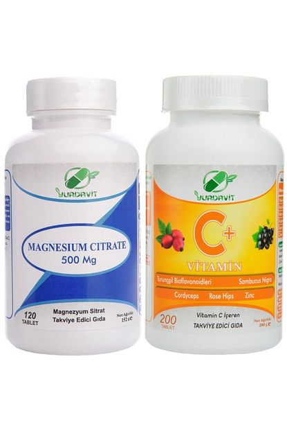 yurdavit magnezyum sitrat 500 mg