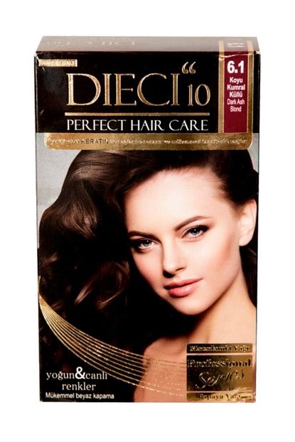 dieci 10 perfect kit boya koyu kumral kullu 6 1 fiyati yorumlari trendyol