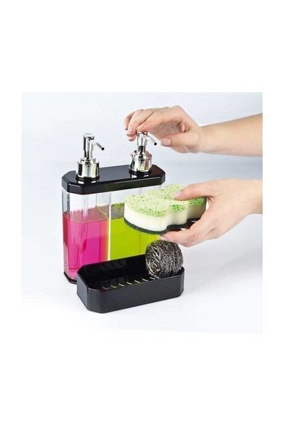 Acassia Home Twin Ikili Sivi Sabunluk Ve Sungerlik Deterjanlik 3 U 1 Arada Set Fiyati Yorumlari Trendyol