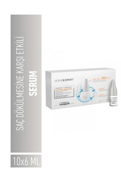 l oreal professionnel l oreal serie expert aminexil dokulme onleyici ampul 10x6 ml fiyati yorumlari trendyol