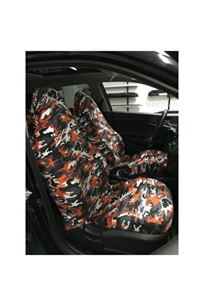 aksesuarcim07 turuncu kamuflaj penye koltuk kilifi fiyati yorumlari trendyol