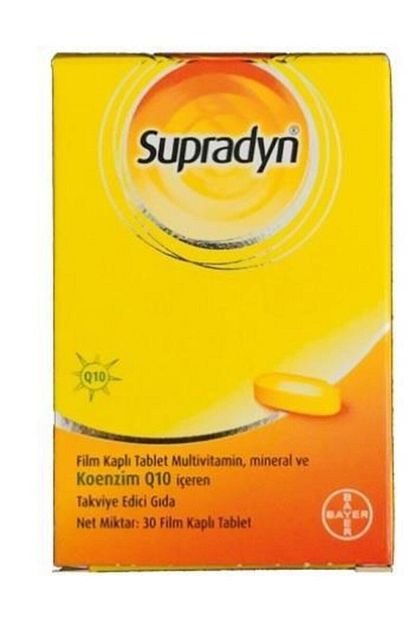 supradyn 30 tablet vitamin fiyati
